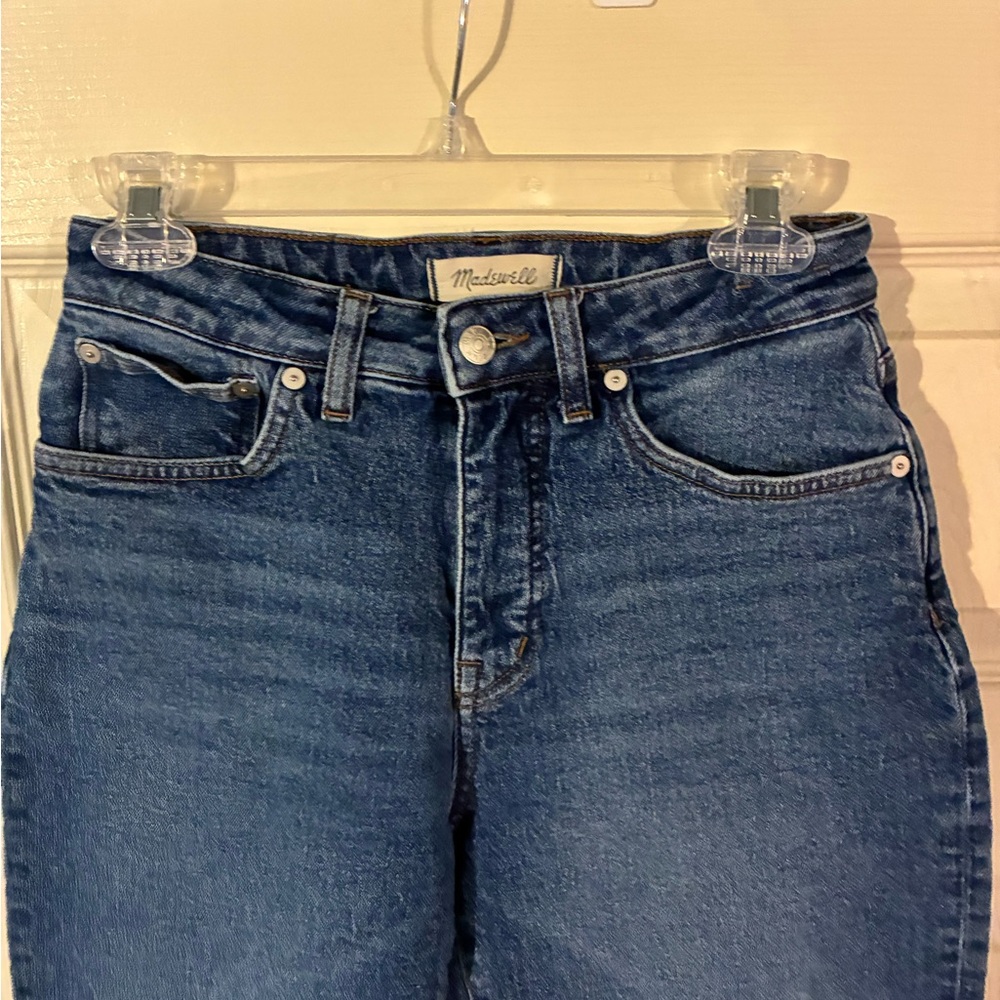 Madewell High-Rise Jeans in Medium Blue Wash